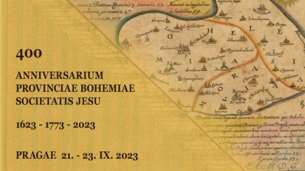 KONFERENCE: 400 anniversarium provinciae Bohemiae Societatis Jesu 1623 – 1773 – 2023