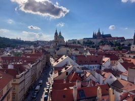 Lesser Town of Prague (View from the Charles Bridge Tower)