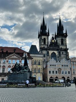 Kostel Panny Marie před Týnem / Church of Our Lady before Týn.  Foto: Adéla Zelenková